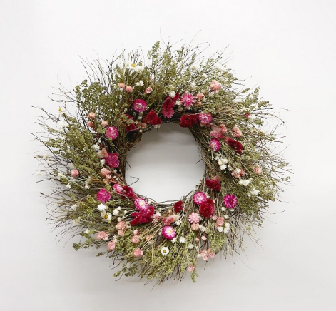 Make your door charming with cupids dream wreath